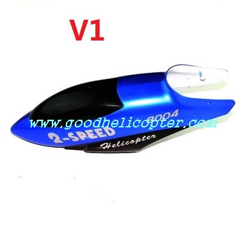 gt8004-qs8004-8004-2 helicopter parts V1 head cover (blue color)